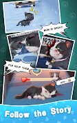 Kitten Match 3D imagem de tela 2