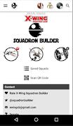 پوستر X-Wing Squadron Builder