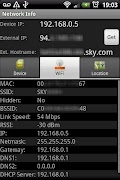 Network Info Screenshot 1