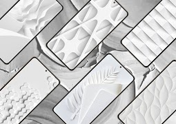 White Wallpaper ภาพหน้าจอ 2