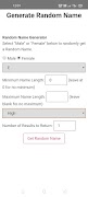 Random Name Generator 截图 2