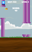 Jumpy Bird - Jump Through Pipe 截图 5