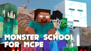 👨Monster School Mod for MCPE? স্ক্রিনশট 5
