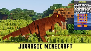 Jurassic Mod for Minecraft PE screenshot 2