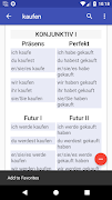 Deutsche Verben ภาพหน้าจอ 2