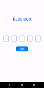 پوستر Blue Bus Ticketing