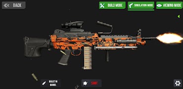 사용자 정의 총 시뮬레이터 3D 스크린샷 1