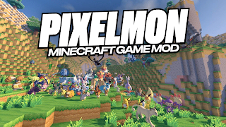 Pixelmon Minecraft Game Mod 海报