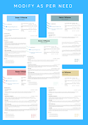 CV maker pdf, Resume builder Screenshot 1