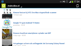 4 Schermata Androidics Reader