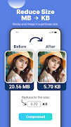 Reduce Photo Size - HD Editor Plakat