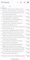 RSS Reader capture d'écran 3