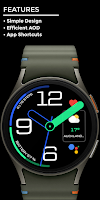 Night ver 51 - watch face captura de pantalla 1