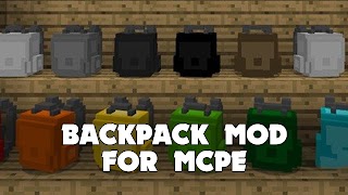 Backpack Mod for Minecraft PE Ekran Görüntüsü 1