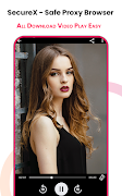 SecureX - Safe Proxy Browser captura de pantalla 5