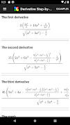 Derivative Step-By-Step Calc screenshot 2