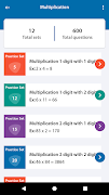 Math Tests: Questions, Quiz imagem de tela 1