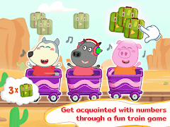 Wolfoo Learns Numbers & Shapes screenshot 5