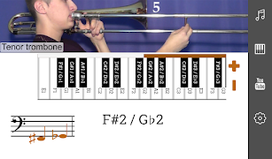 2D Trombone Notes Slide screenshot 5