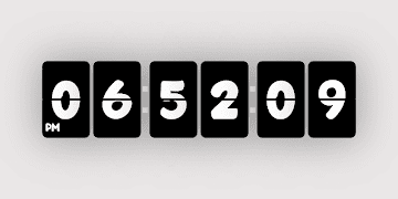 Flip Clock Ekran Görüntüsü 2