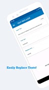 Text Replacer syot layar 2