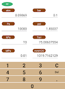 Pressure unit converter screenshot 3