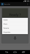 برنامه‌نما Voice Recorder عکس از صفحه