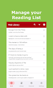 Webu - Web Novel Reader 포스터