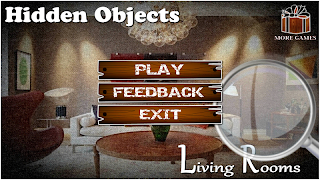 Hidden Objects Living Room poster