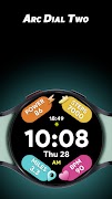 Arc Dial Two - Watch face 海報