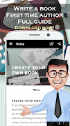 Write a book New author guide captura de pantalla 6