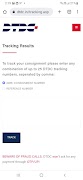 Tracking Courier স্ক্রিনশট 2