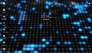 برنامه‌نما Data Live Wallpaper عکس از صفحه