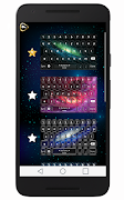 Galaxie tastatur Screenshot 2
