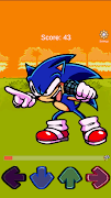 FNF Sonik Rush Test captura de pantalla 5