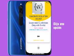 Quadratic Equation Solver постер