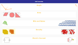 برنامه‌نما Unit Converter عکس از صفحه