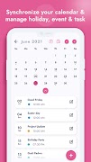 Calendar Planner Task Reminder ภาพหน้าจอ 1