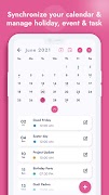 برنامه‌نما Calendar Planner Task Reminder عکس از صفحه
