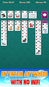 Solitaire Cat offline games تصوير الشاشة 4