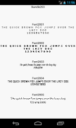 Fonts for FlipFont 203 screenshot 1