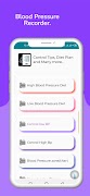 Blood Pressure Recorder Dairy imagem de tela 1