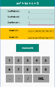 پوستر حل معادله درجه دوم