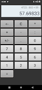 برنامه‌نما Calculator عکس از صفحه