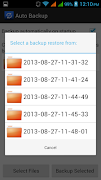 Auto Backup (alpha) screenshot 2