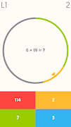 برنامه‌نما Calc Quiz - Math عکس از صفحه