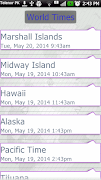 World Clock Screenshot 4