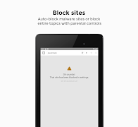 برنامهنما SmartCookieWeb Privacy Browser عکس از صفحه