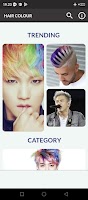 Hair Colour for man Screenshot 1