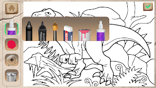 Coloring Plus : Dinosaur screenshot 1